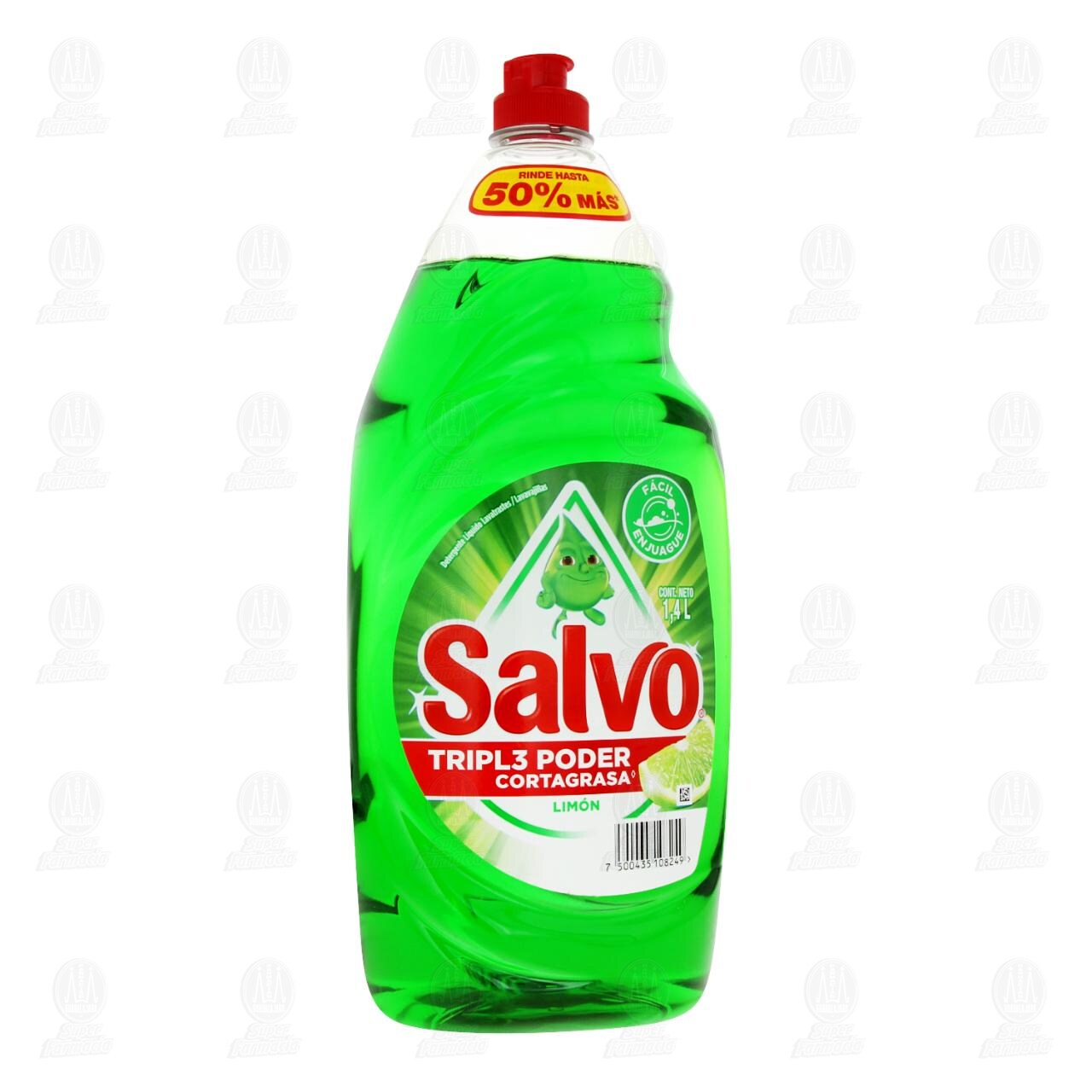 Lavatrastes L&iacute;quido Salvo Lim&oacute;n, 1.4 l. image number 0