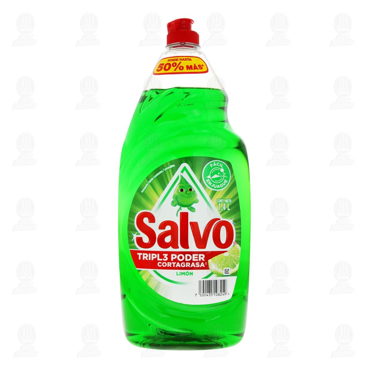 Lavatrastes L&iacute;quido Salvo Lim&oacute;n, 1.4 l. image number 1