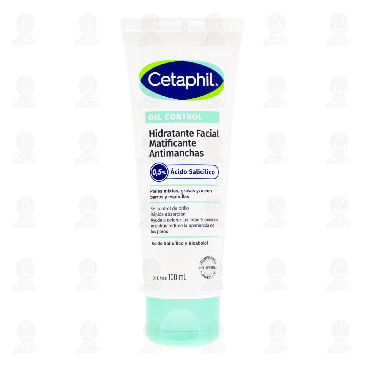 Cetaphil Oil Control Hidratante Facial Matificante Antimanchas, 100 ml. image number 0