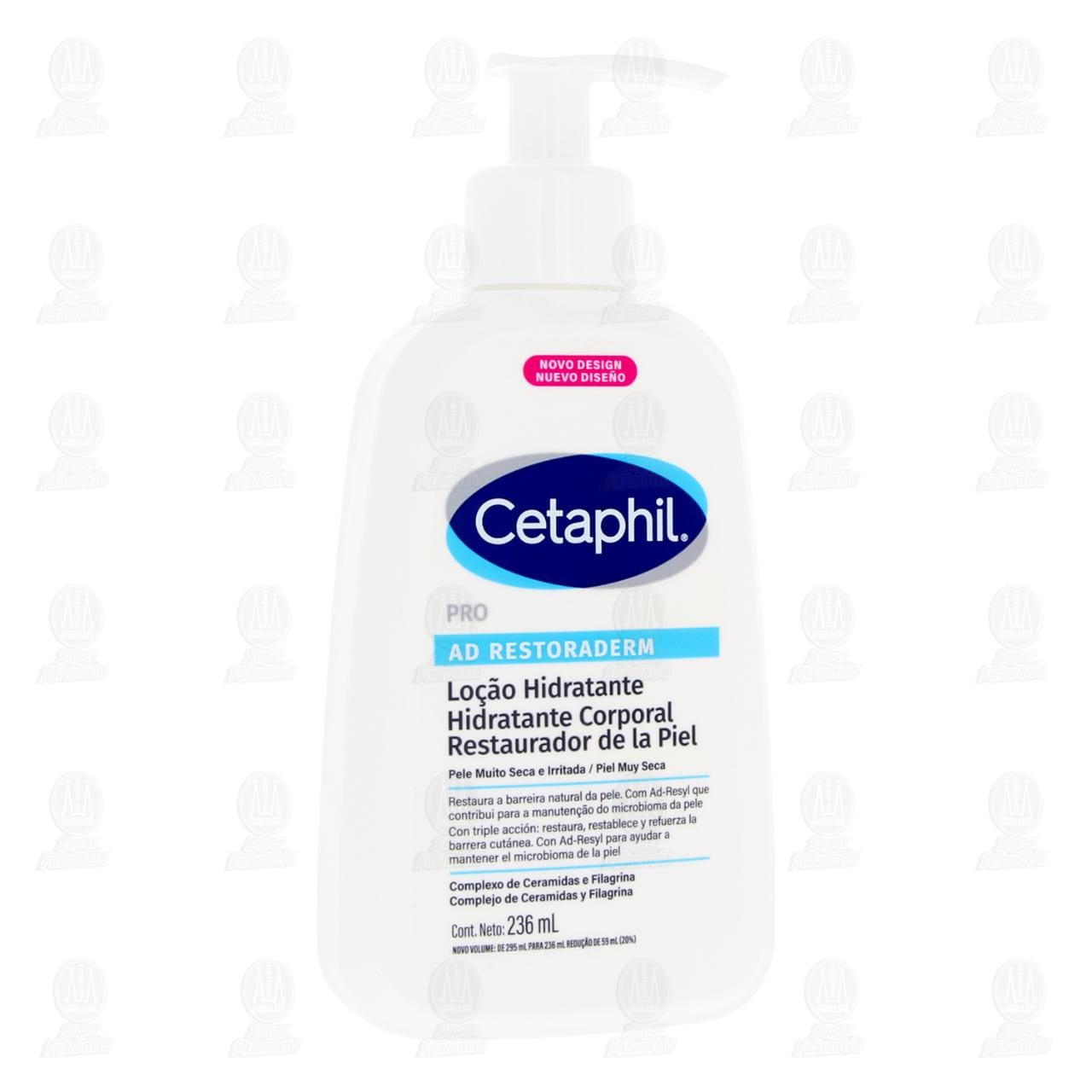 Cetaphil PRO AD Restoraderm Hidratante Corporal Restaurador de la Piel, 236 ml.