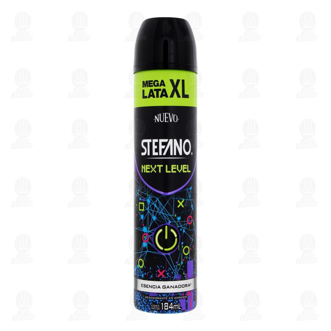 Desodorante Stefano Next Level XL en Aerosol, 184 ml. image number 1