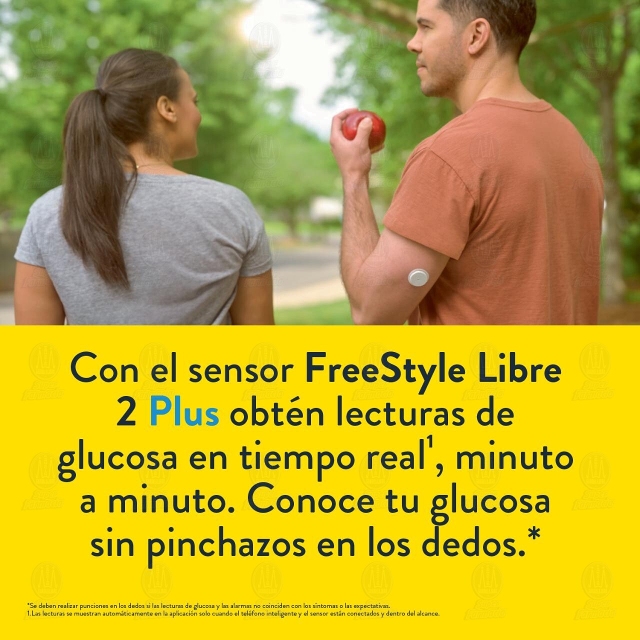 Freestyle Sensor de Glucosa Libre 2 Plus, 1 pz. image number 2