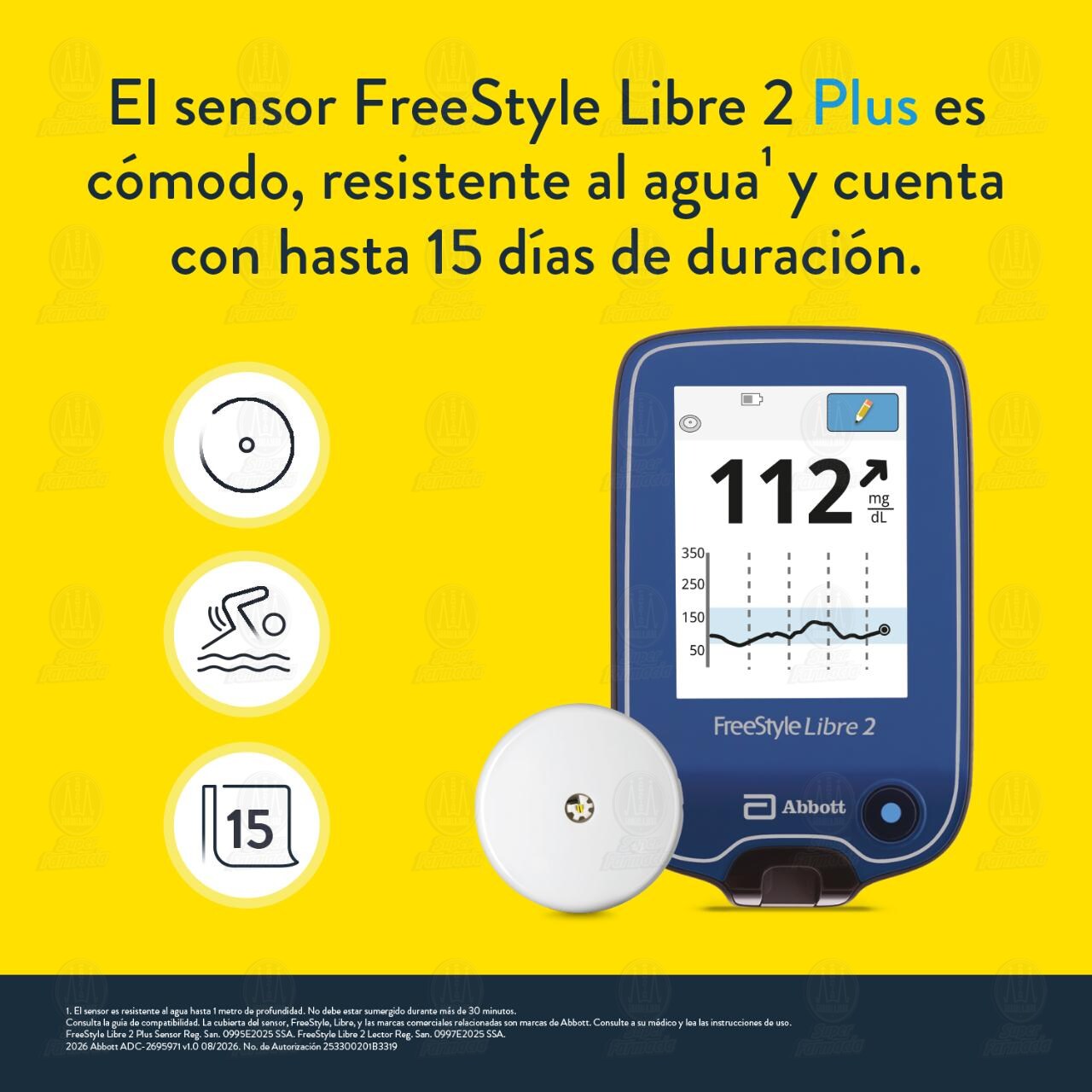 Freestyle Gluc&oacute;metro y Lector de Sensor Libre 2, 1 pz. image number 4