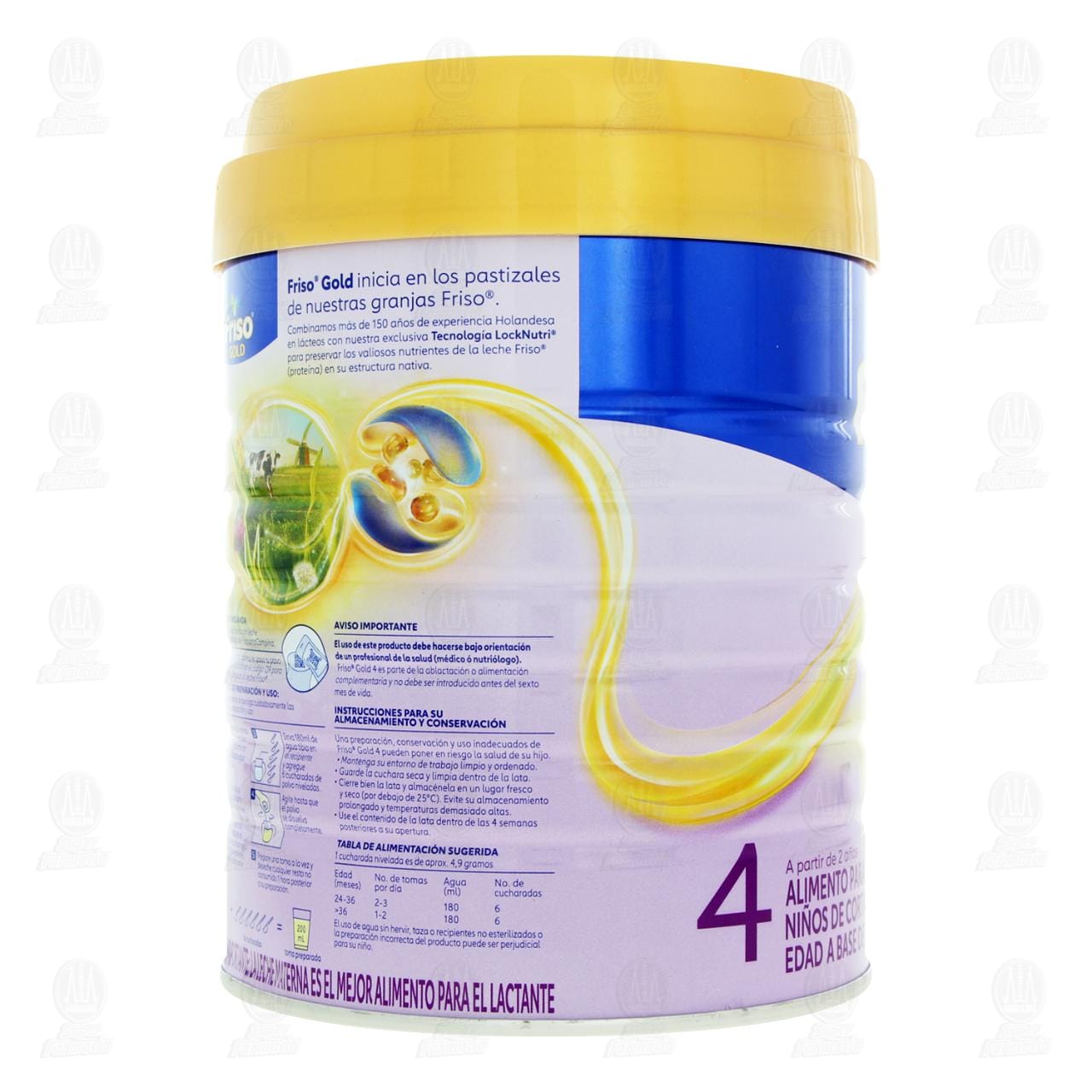 F&oacute;rmula Infantil Friso Gold 4 en Polvo (A partir de 2 A&ntilde;os), 800 gr. image number 4