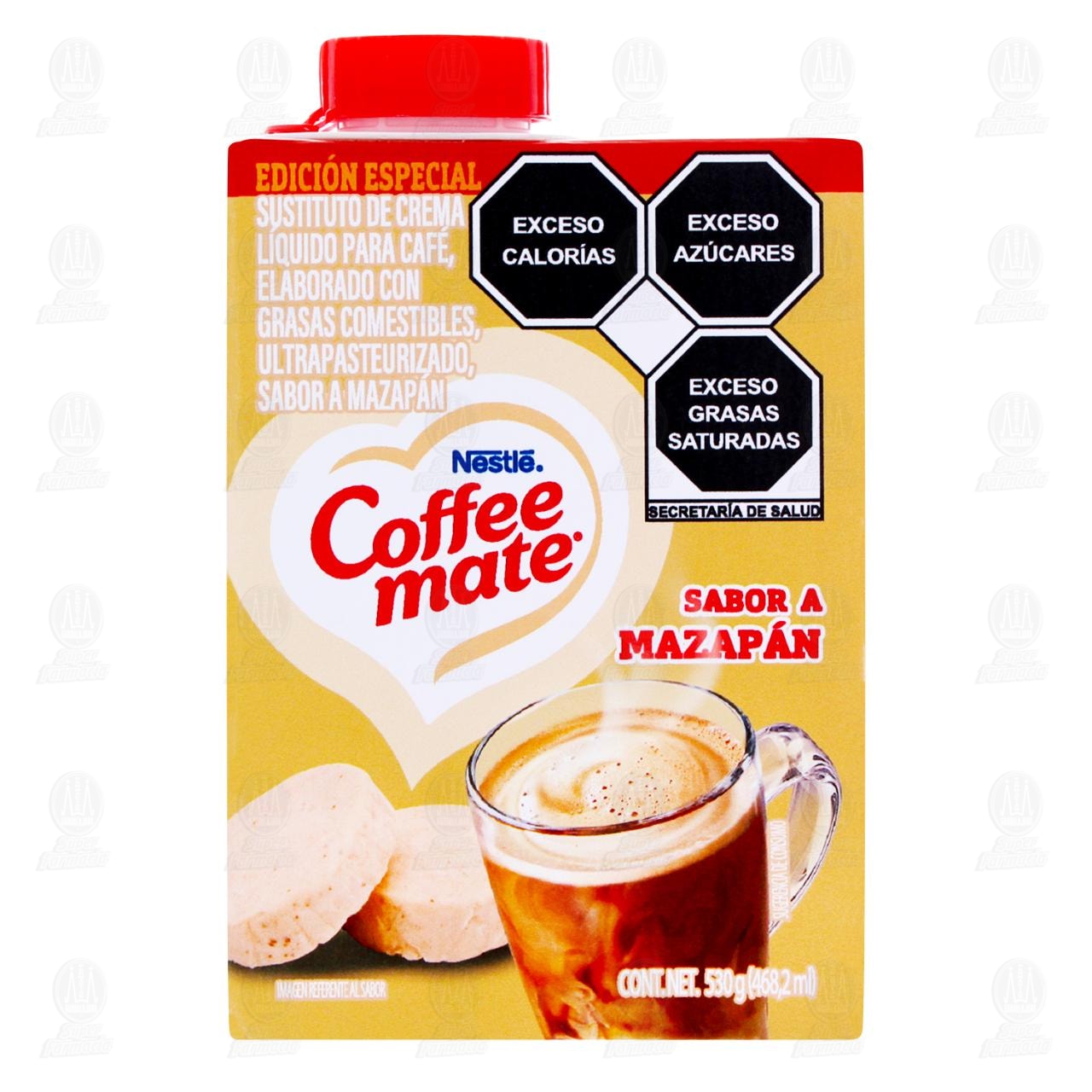 Sustituto de Crema para Caf&eacute; Coffee Mate Sabor a Mazap&aacute;n, 530 gr. image number 1