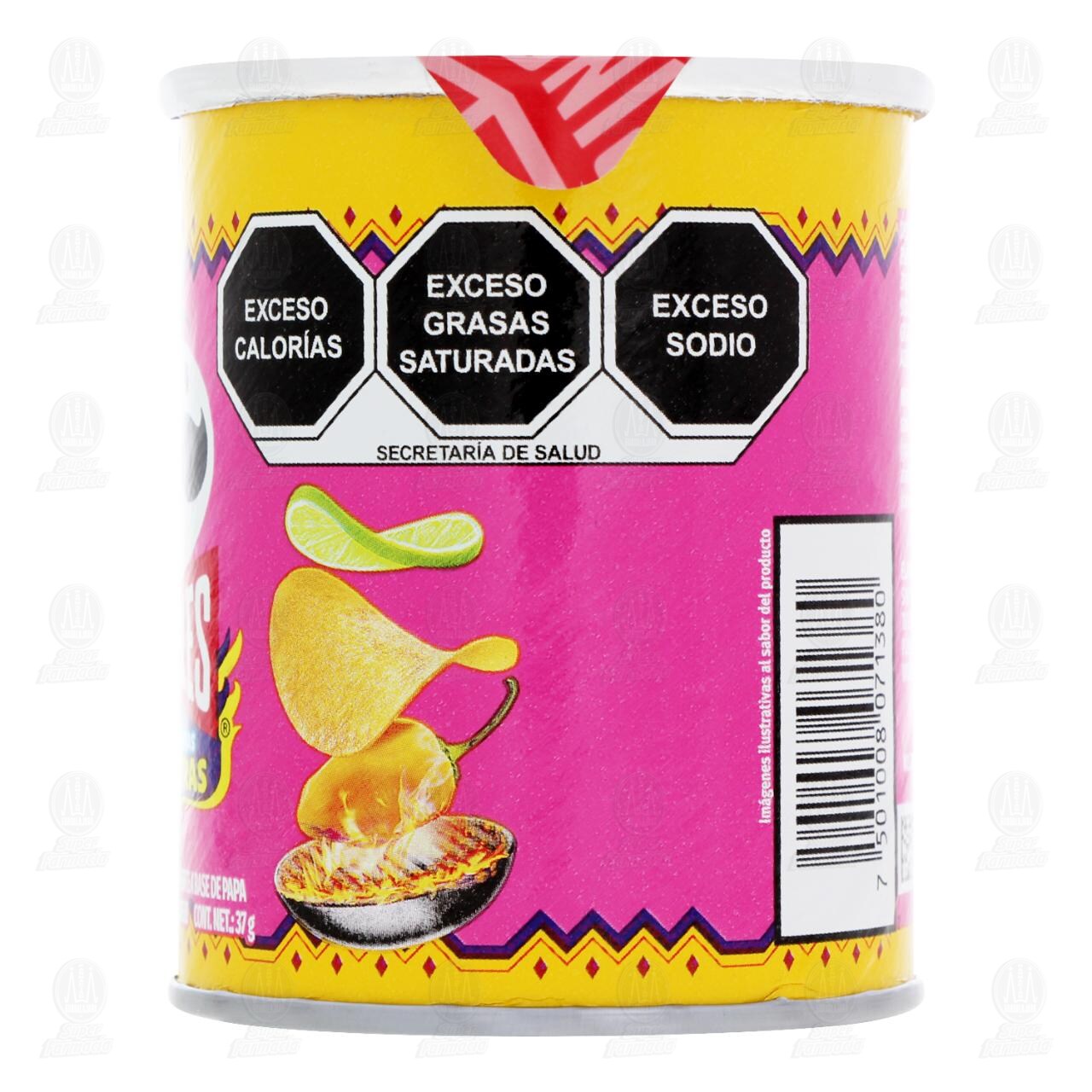 Papas Pringles Las Meras Meras Habaneras, 37 gr. image number 2