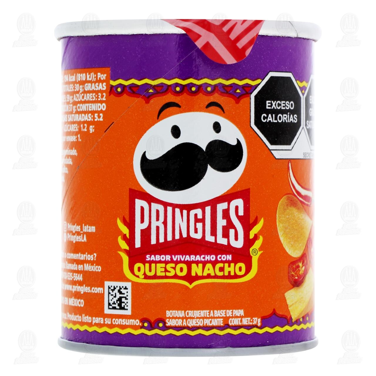 Papas Pringles Queso Nacho, 37 gr. image number 1