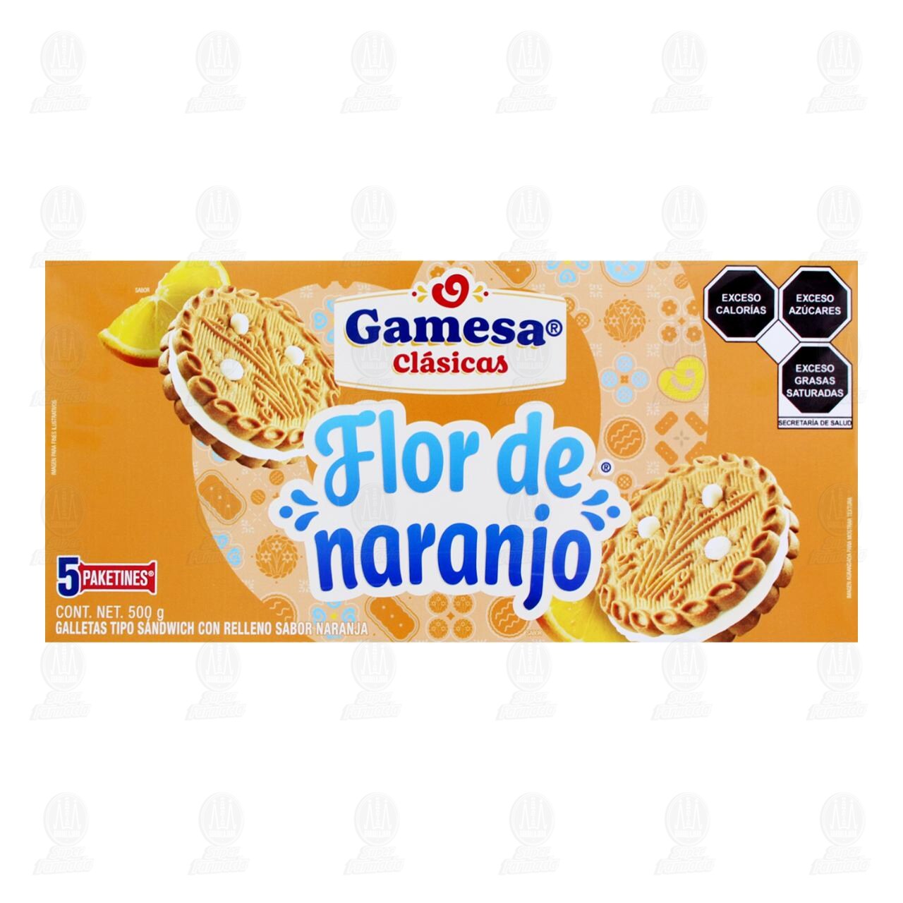 Galletas Gamesa Cl&aacute;sicas Flor de Naranjo, 280 gr. image number 2