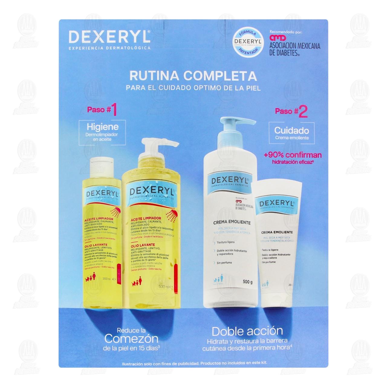 Pack Dexeryl Crema Emoliente de 500 gr + de Regalo Dexeryl Crema Emoliente 50 gr, 2 pzas. image number 2