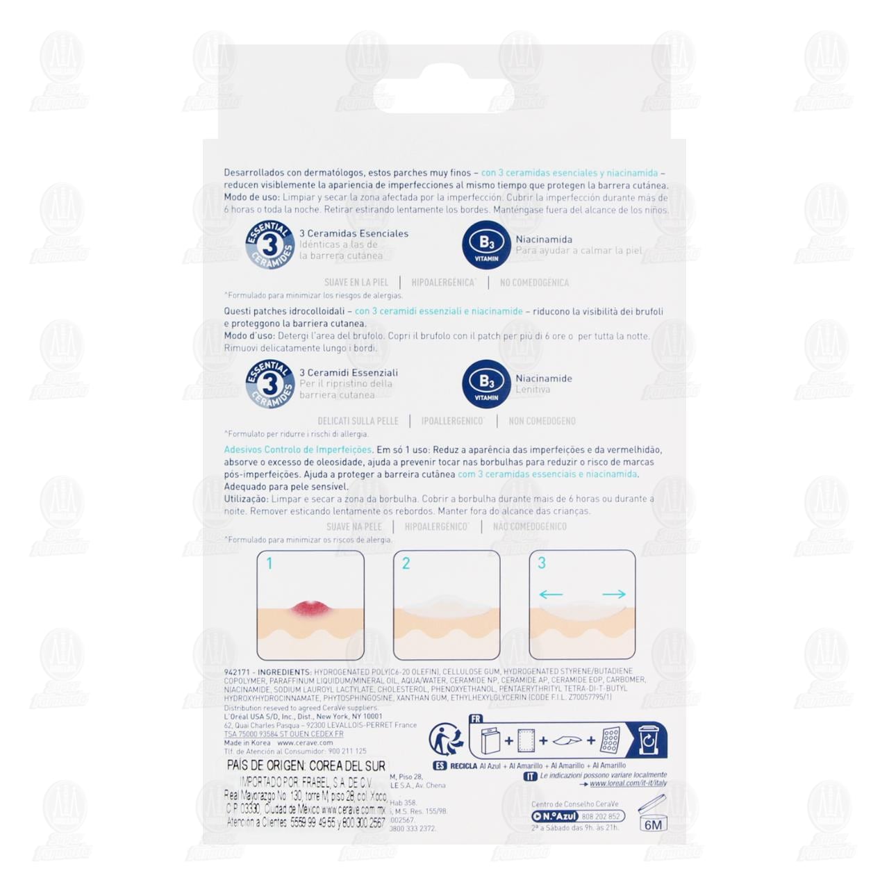 CeraVe Parches Control Imperfecciones, 22 Parches. image number 2