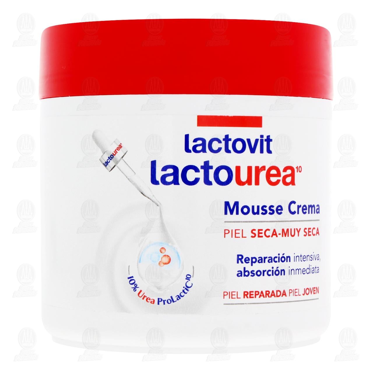 Mousse Crema Lactovit Lactourea Piel Seca - Muy Seca, 400 ml. image number 0