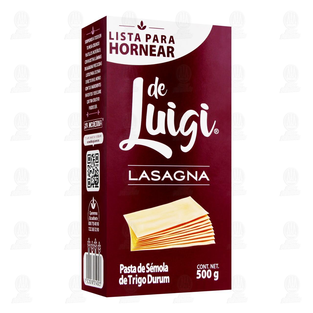 Pasta Lasagna de Luigi, 500 gr. image number 0