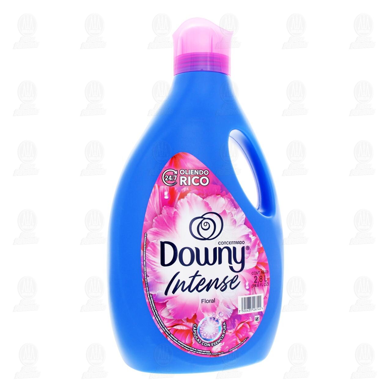 Suavizante de Telas Downy Intense Concentrado Floral, 2.8 l.
