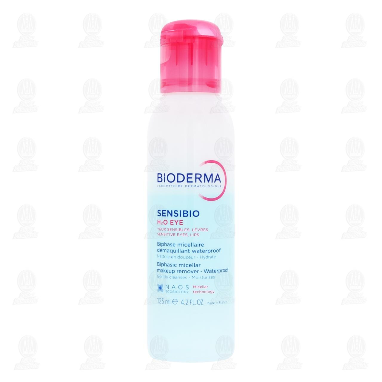 Desmaquillante Micelar Bif&aacute;sico Bioderma Sensibio H2O eye, 125 ml. image number 1