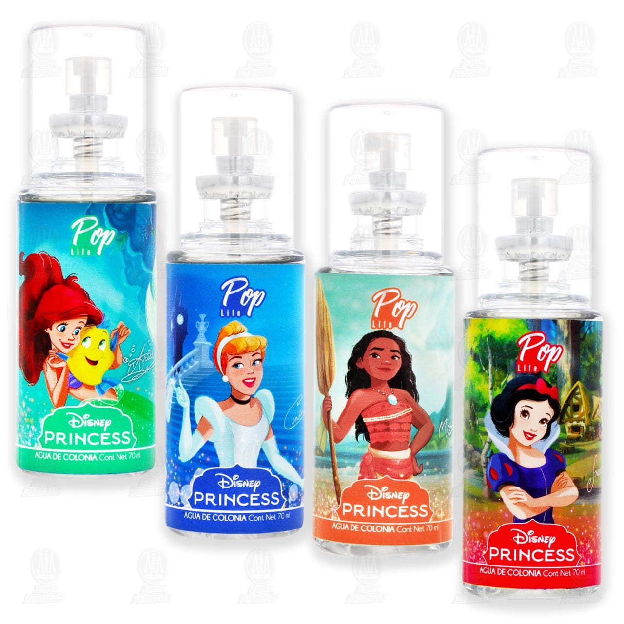 Agua de Colonia Pop Life Disney Princess Varios Modelos, 70 ml. image number 2