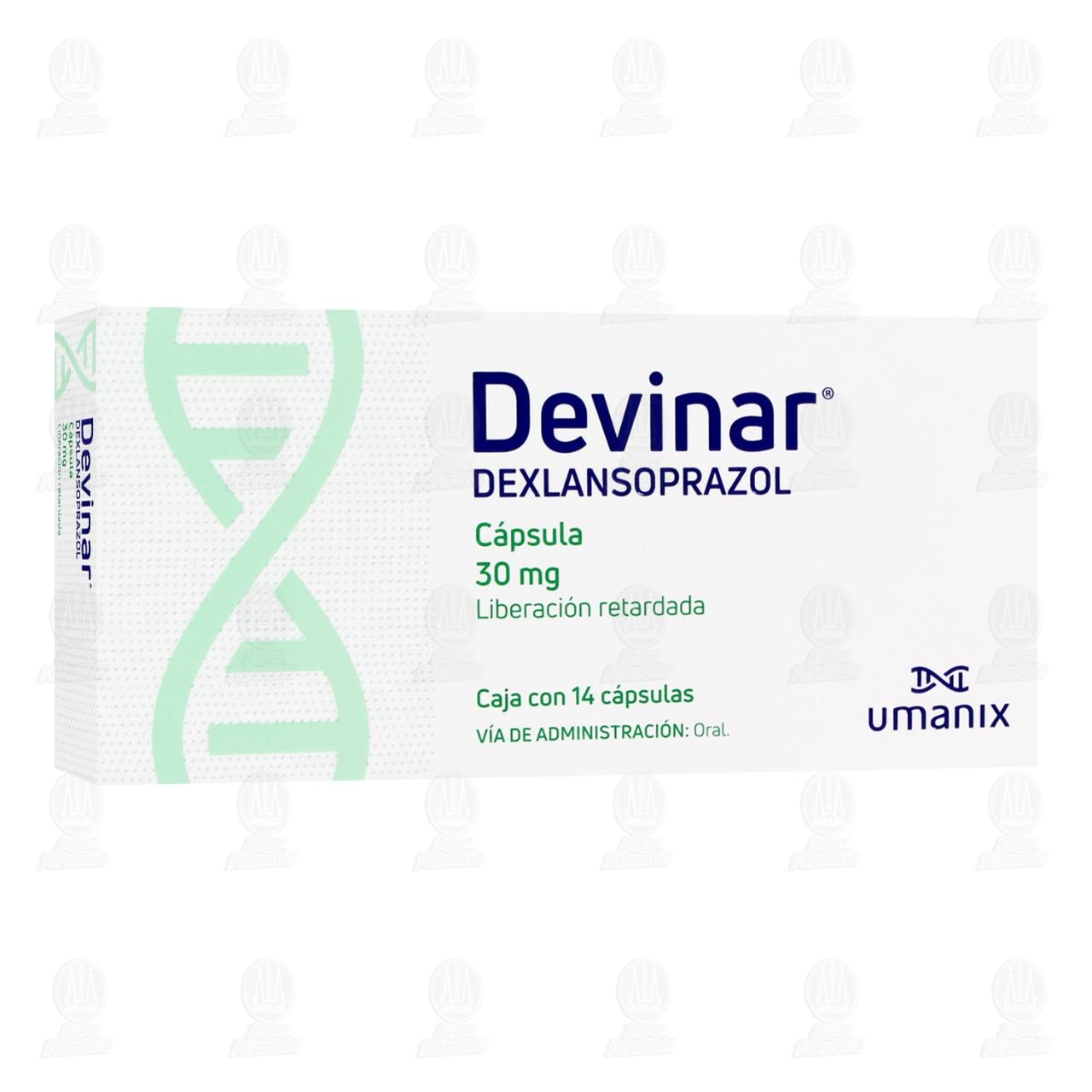 Devinar 30 mg, 14 C&aacute;psulas.