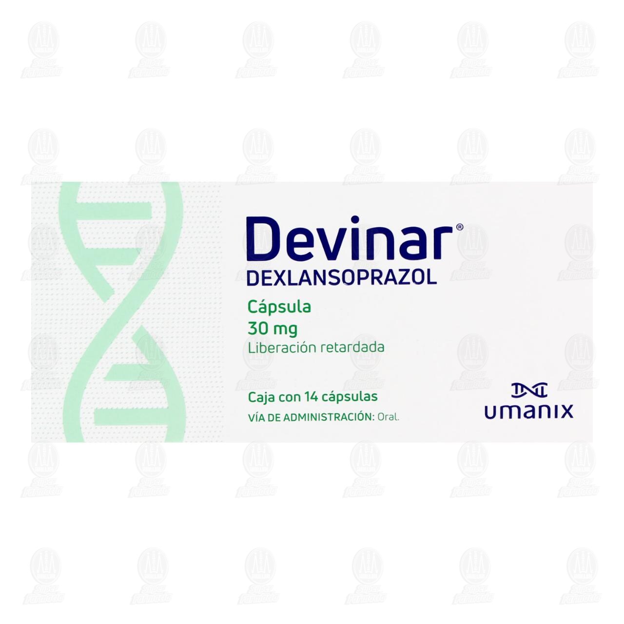 Devinar 30 mg, 14 C&aacute;psulas. image number 1