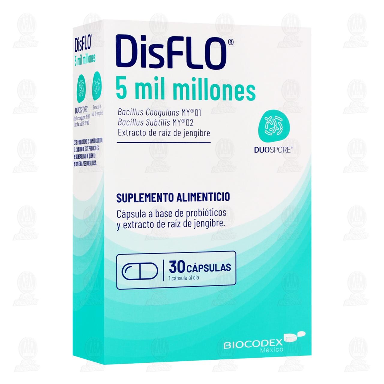 DisFlo 5 Mil Millones, 30 C&aacute;psulas.