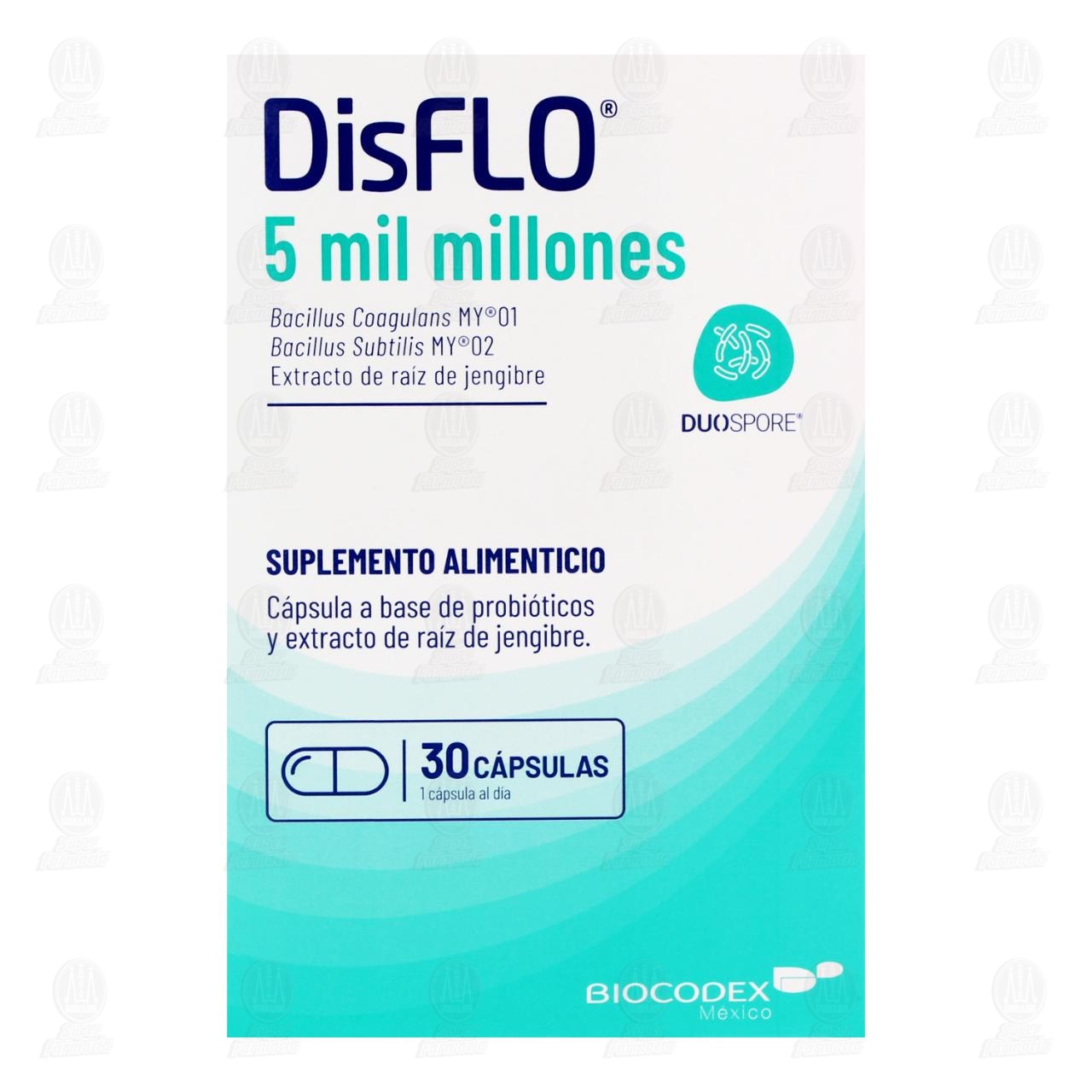 DisFlo 5 Mil Millones, 30 C&aacute;psulas. image number 1