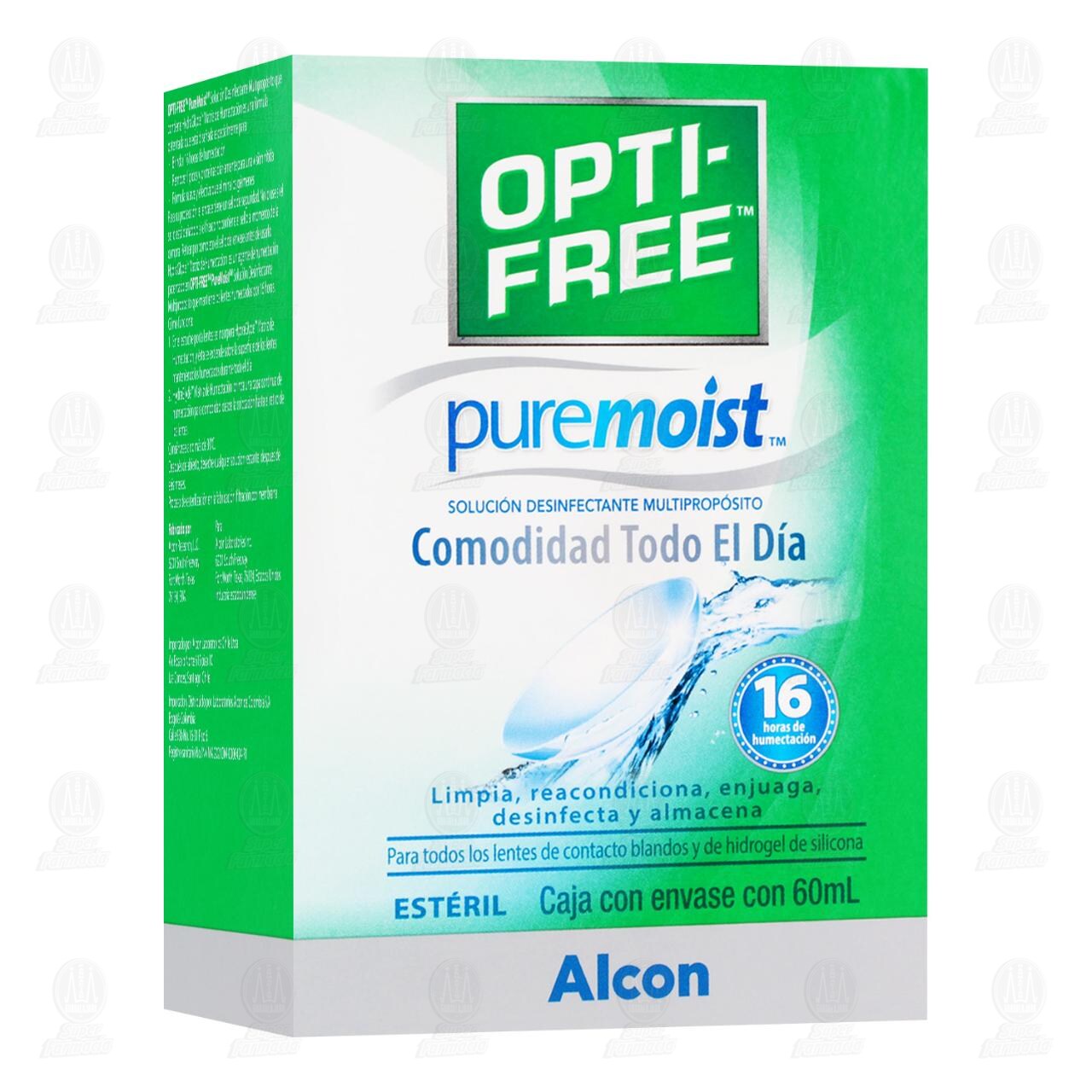 Opti-Free Pure Moist Soluci&oacute;n, 60 ml. image number 0
