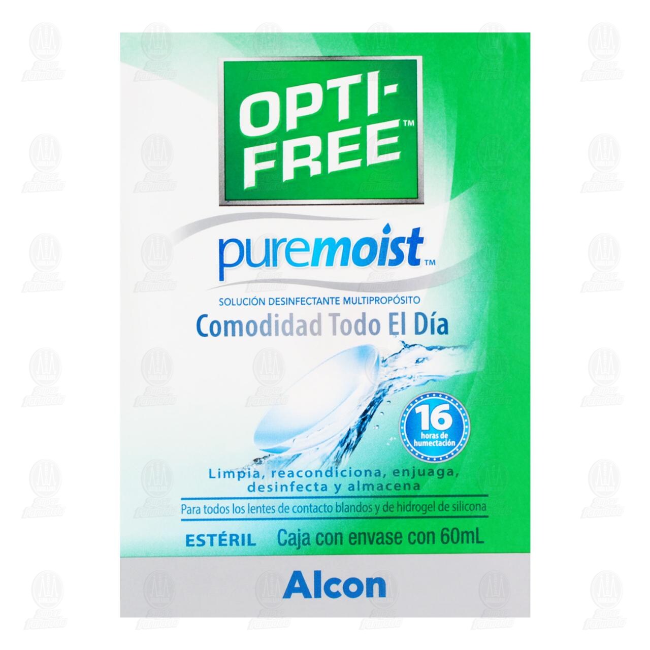 Opti-Free Pure Moist Soluci&oacute;n, 60 ml. image number 1