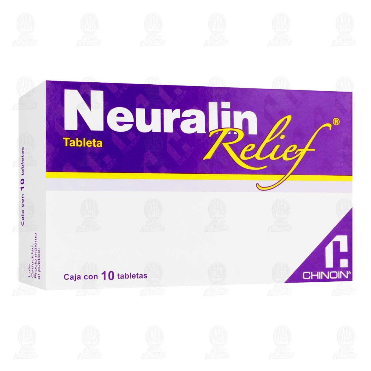 Neuralin Relief, 10 Tabletas. image number 0