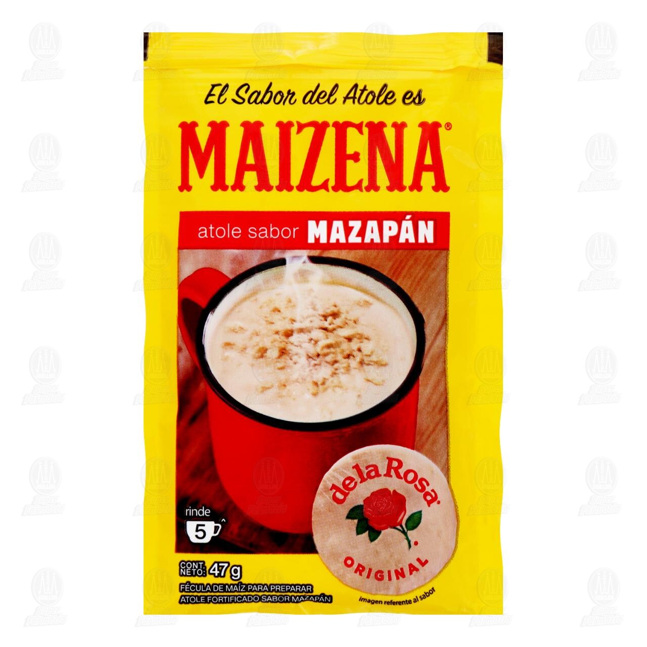 Atole Maizena Sabor Mazap&aacute;n, 47 gr. image number 0