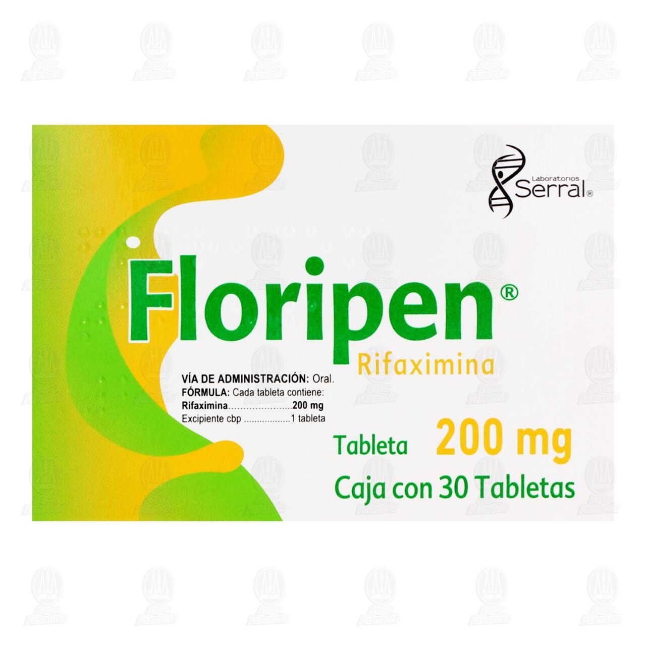 Floripen 200 mg, 30 Tabletas. image number 1