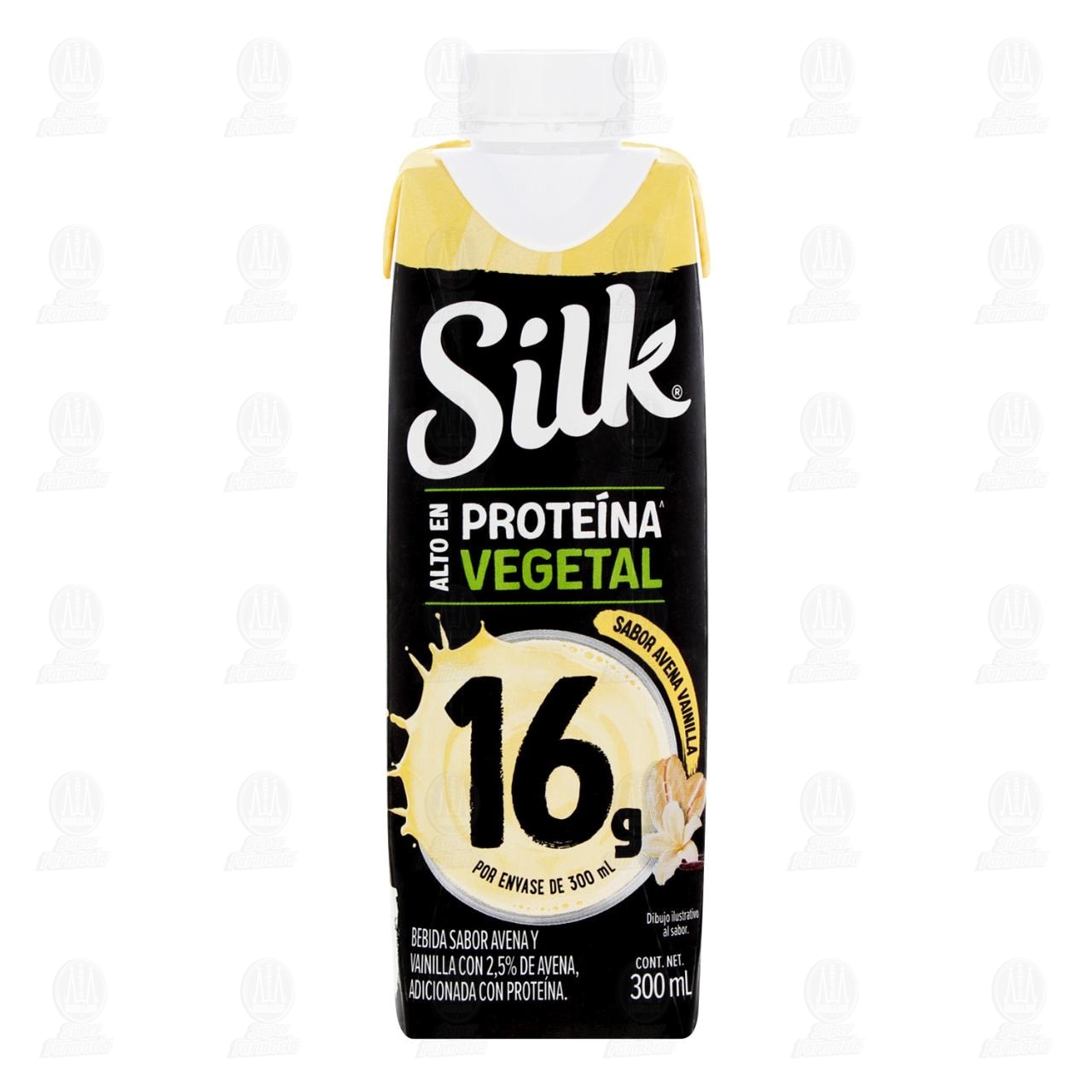 Bebida Silk Prote&iacute;na Vegetal Sabor Avena y Vainilla, 300 ml. image number 1