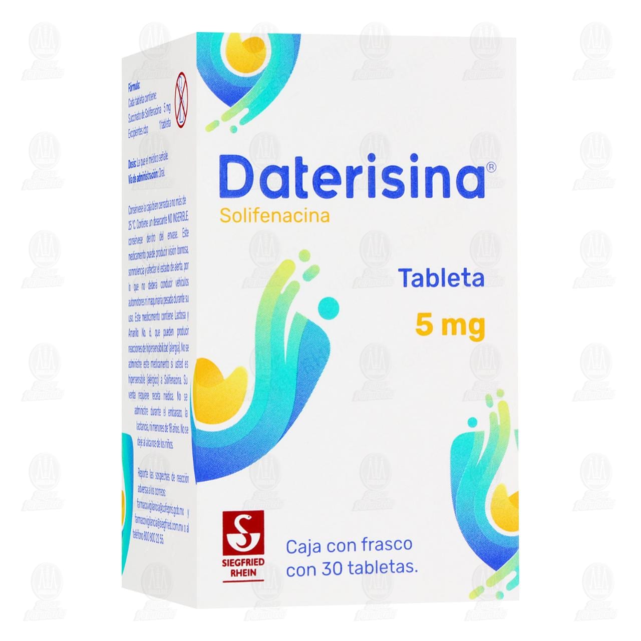 Daterisina 5 mg, 30 Tabletas.