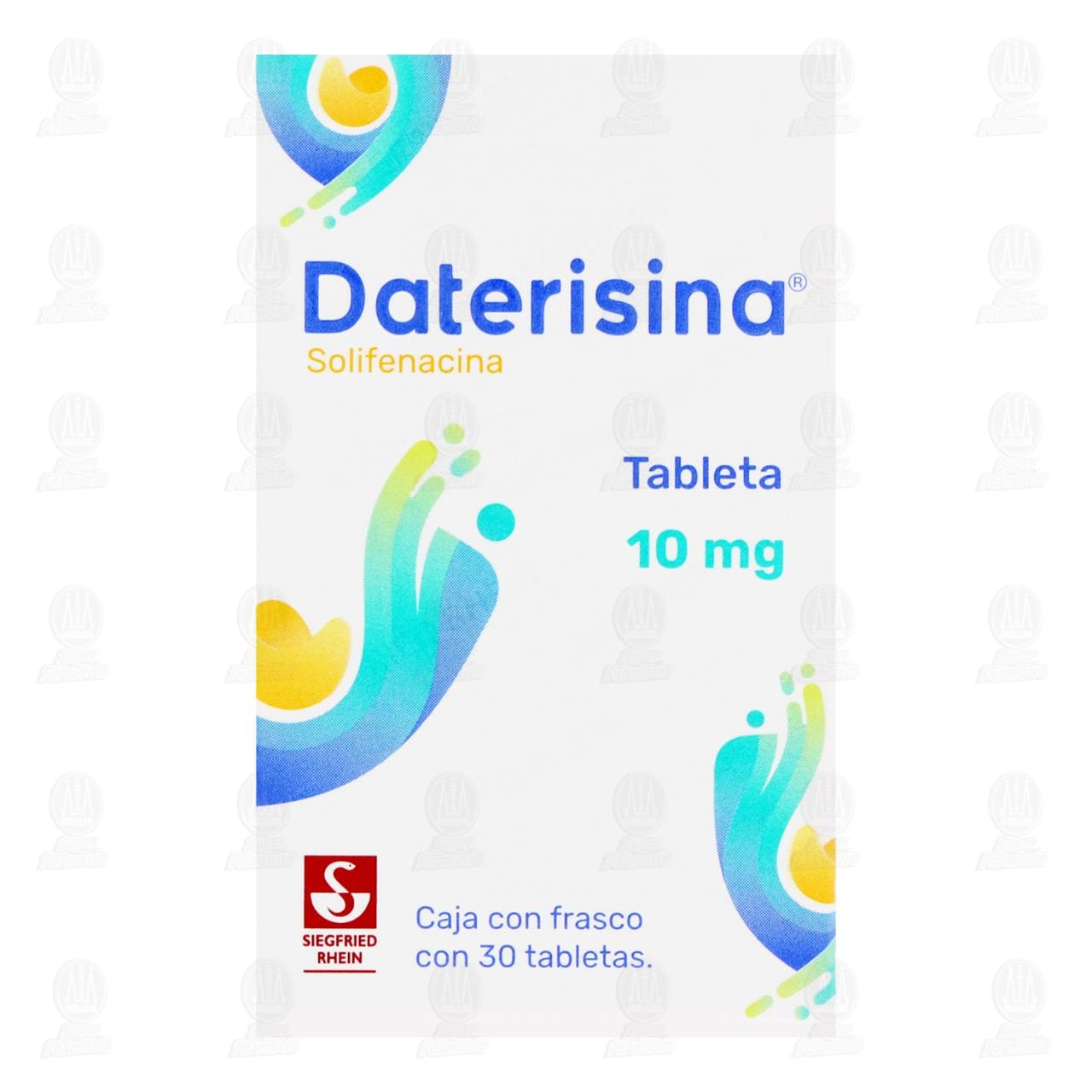 Daterisina 10mg, 30 Tabletas. image number 1