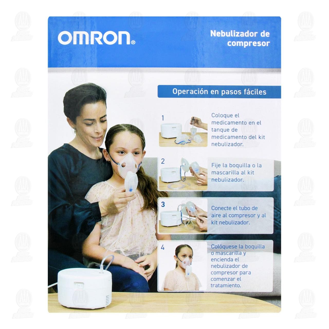 Nebulizador de Compresor Omron NE-C106B, 1 pz. image number 4