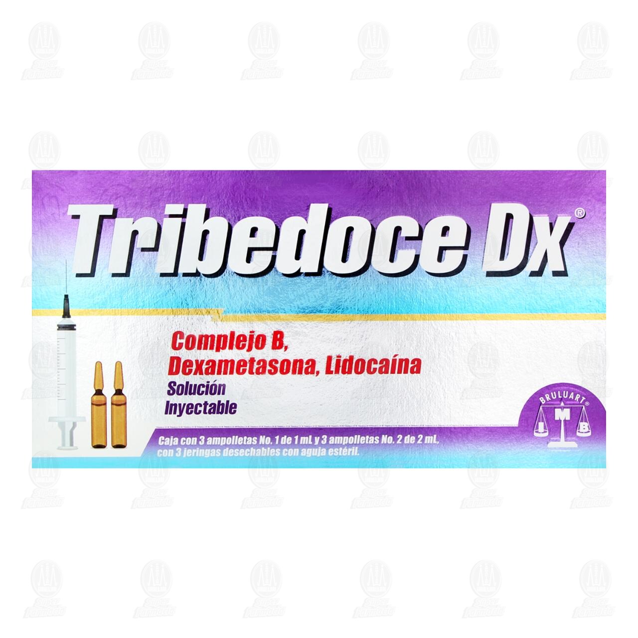 Tribedoce Dx Soluci&oacute;n Inyectable, 3 Ampolletas. image number 2