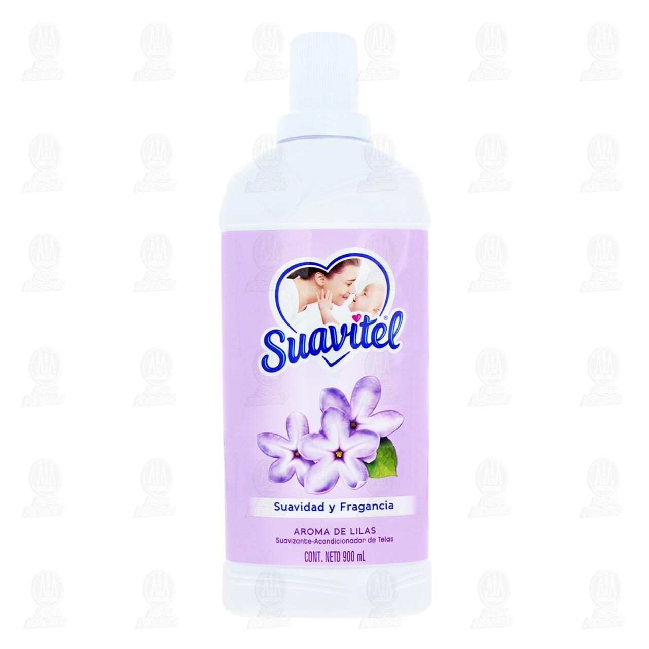 Suavizante de Telas Suavitel Aroma de Lilas, 900 ml. image number 1