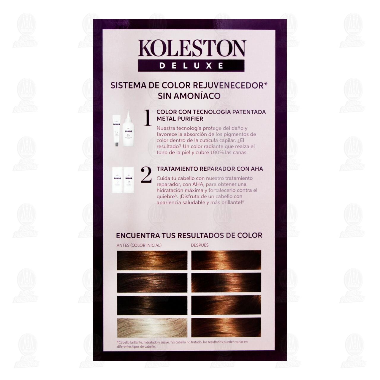Tinte Koleston Deluxe en Crema Color Casta&ntilde;o Claro (50), 1 pz. image number 2