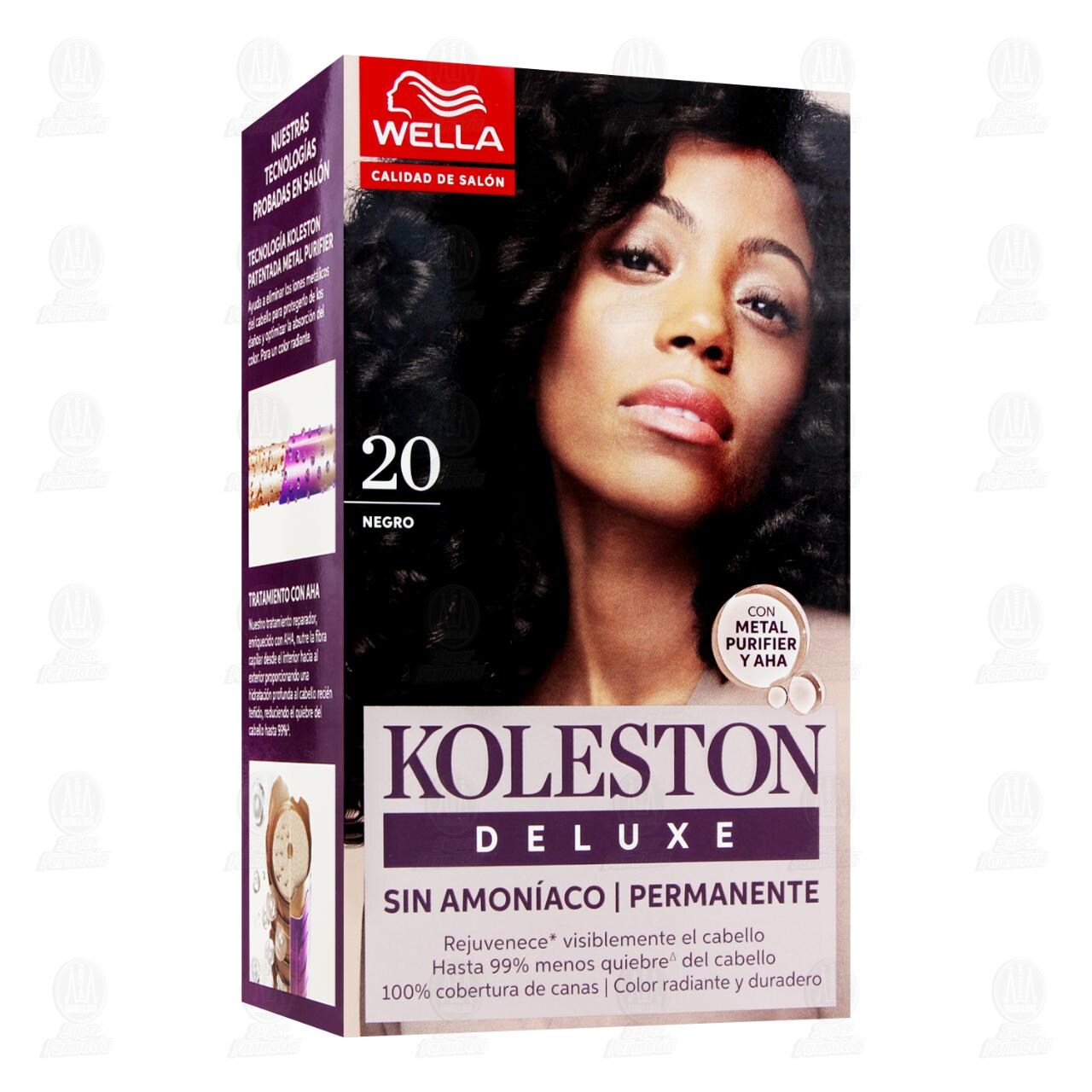 Tinte Koleston Deluxe en Crema Color Negro (20), 1 pz.