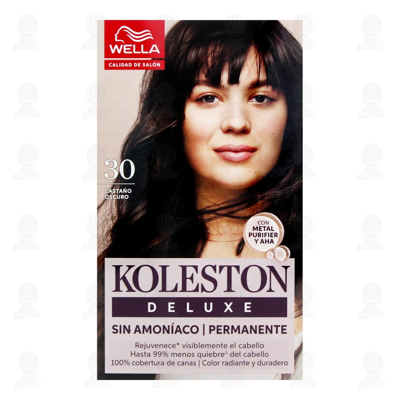 Tinte Koleston Deluxe en Crema Color Casta&ntilde;o Oscuro (30), 1 pz. image number 1