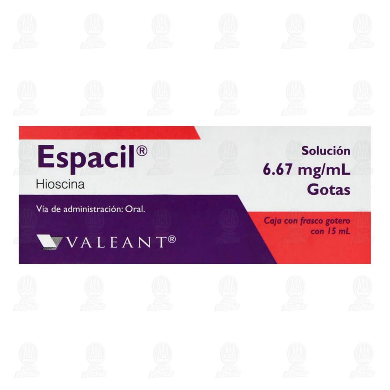 Espacil 6.67mg/ml Soluci&oacute;n Gotas, 15 ml. image number 1