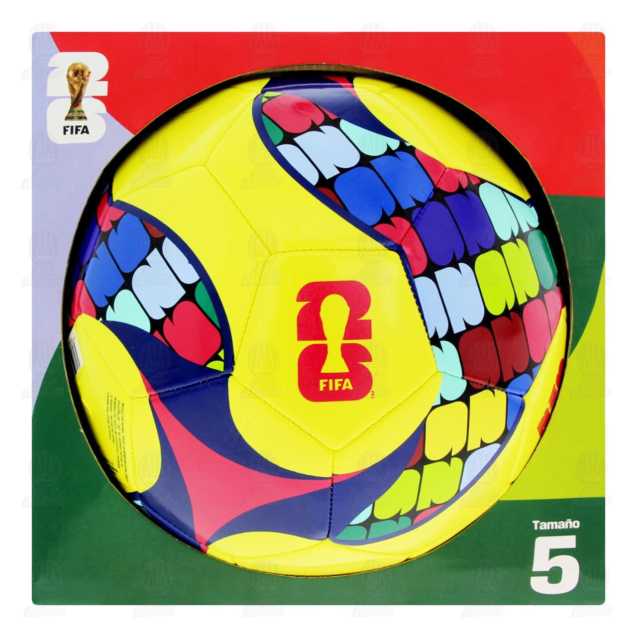 Bal&oacute;n de F&uacute;tbol FIFA World Cup 26 Tama&ntilde;o 5, 1 pz. image number 1