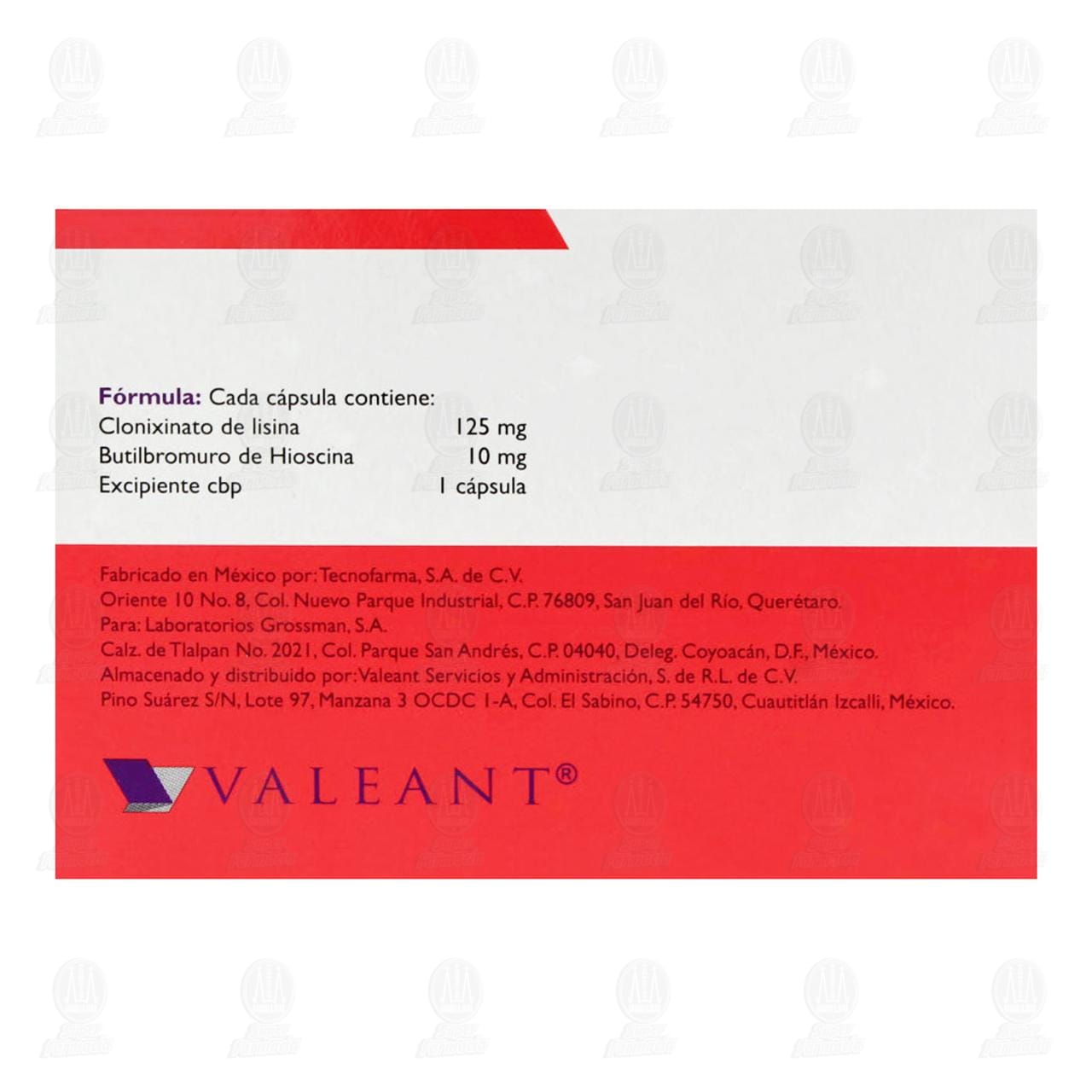 Espacil Compuesto 125mg/10mg, 20 C&aacute;psulas. image number 2