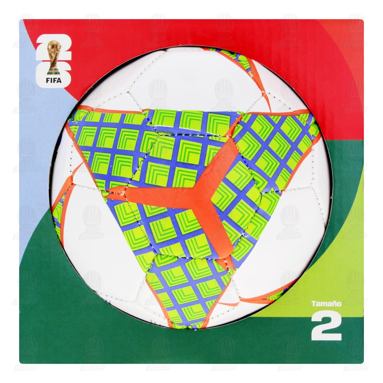 Bal&oacute;n de F&uacute;tbol FIFA World Cup 26 Edici&oacute;n Ciudad de M&eacute;xico Tama&ntilde;o 2, 1 pz. image number 1