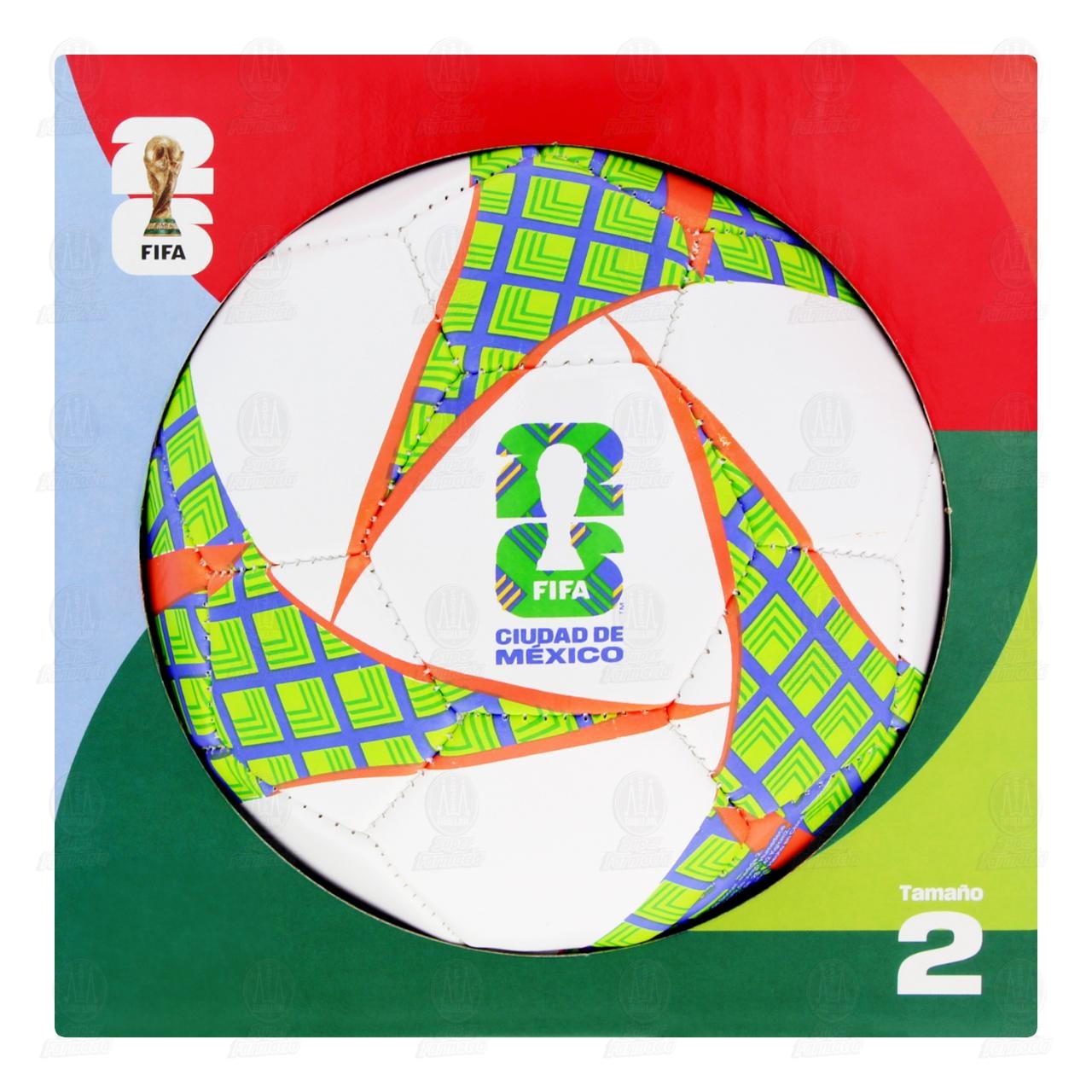 Bal&oacute;n de F&uacute;tbol FIFA World Cup 26 Edici&oacute;n Ciudad de M&eacute;xico Tama&ntilde;o 2, 1 pz. image number 0