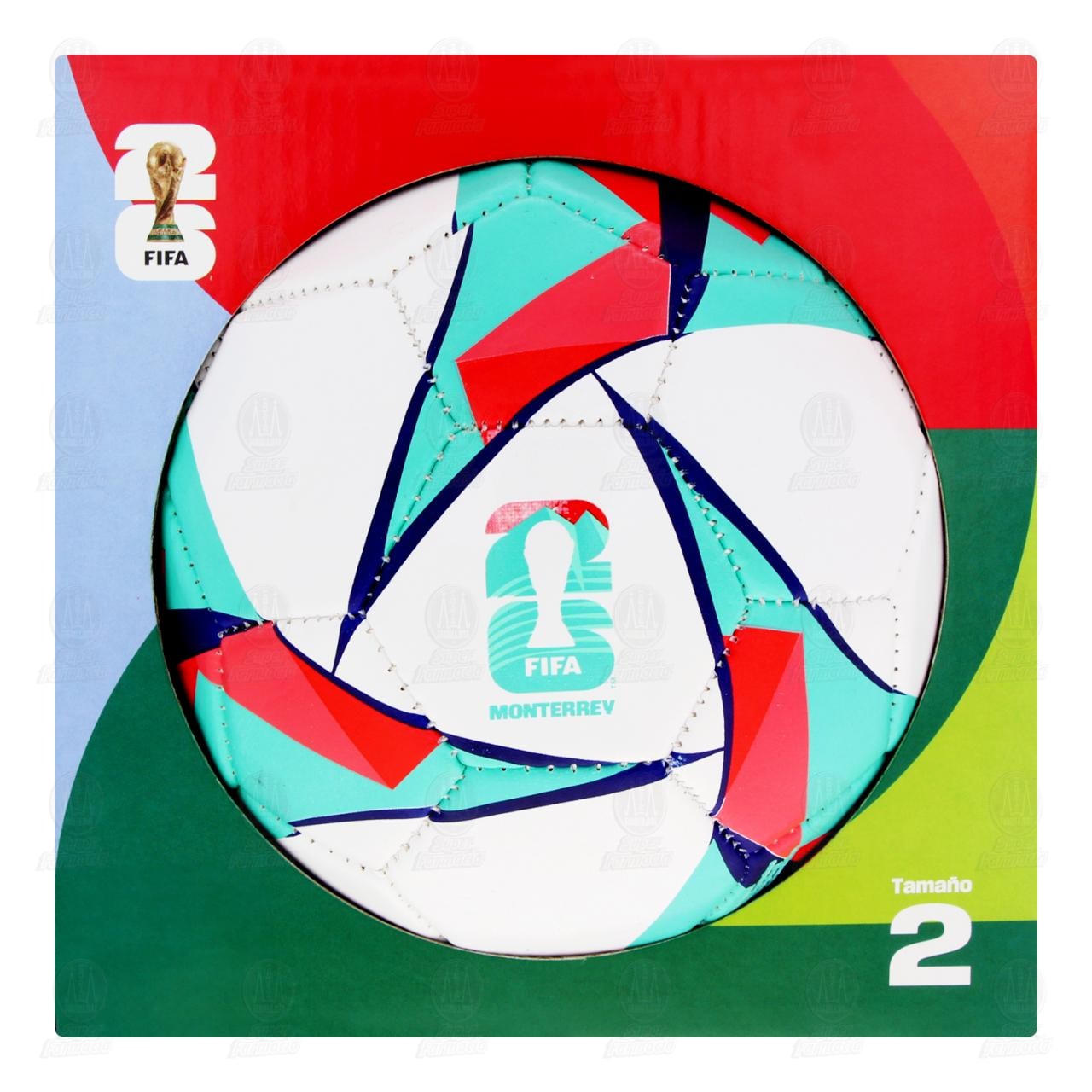 Bal&oacute;n de F&uacute;tbol FIFA World Cup 26 Edici&oacute;n Monterrey Tama&ntilde;o 2, 1 pz.