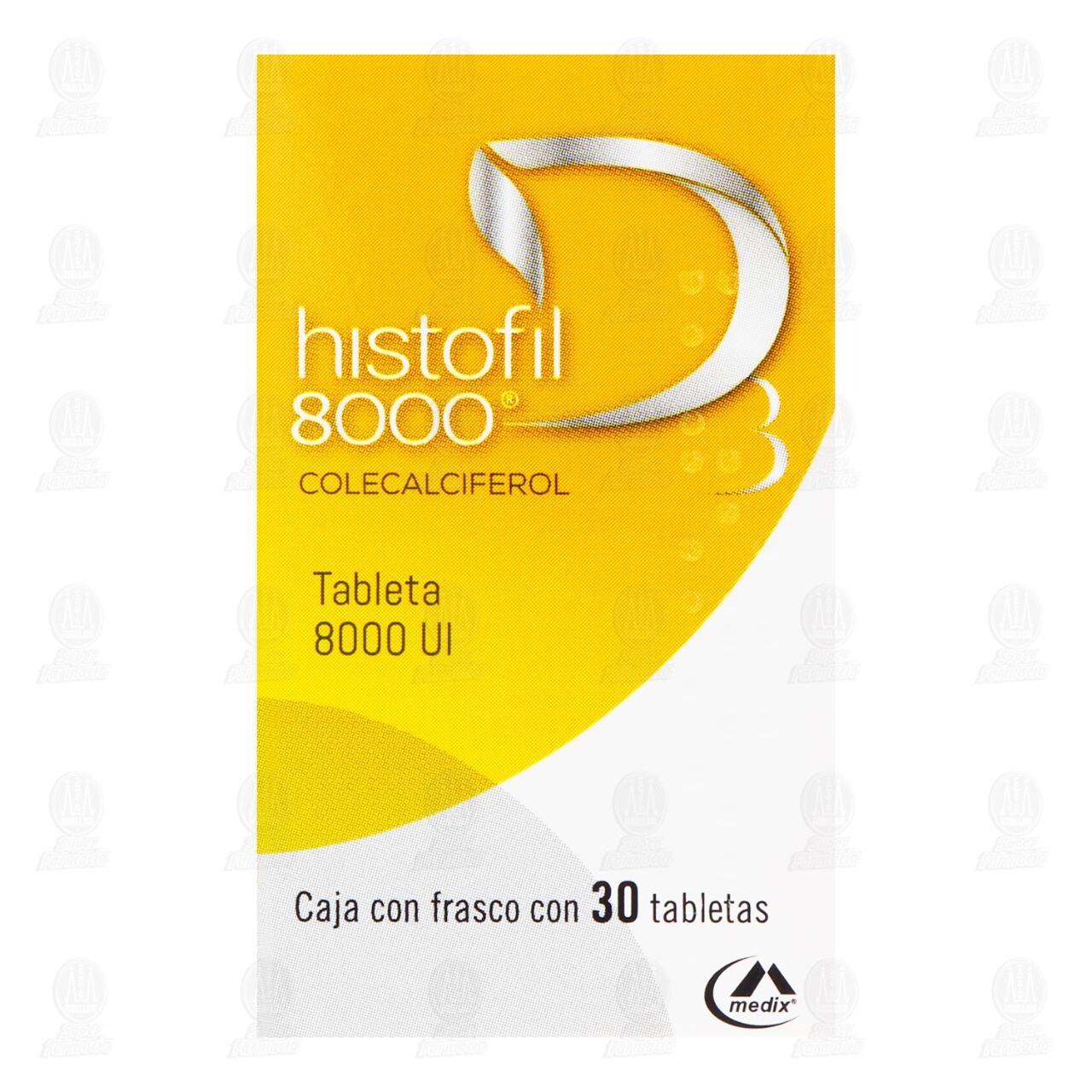 Histofil 8000 UI, 30 Tabletas. image number 1