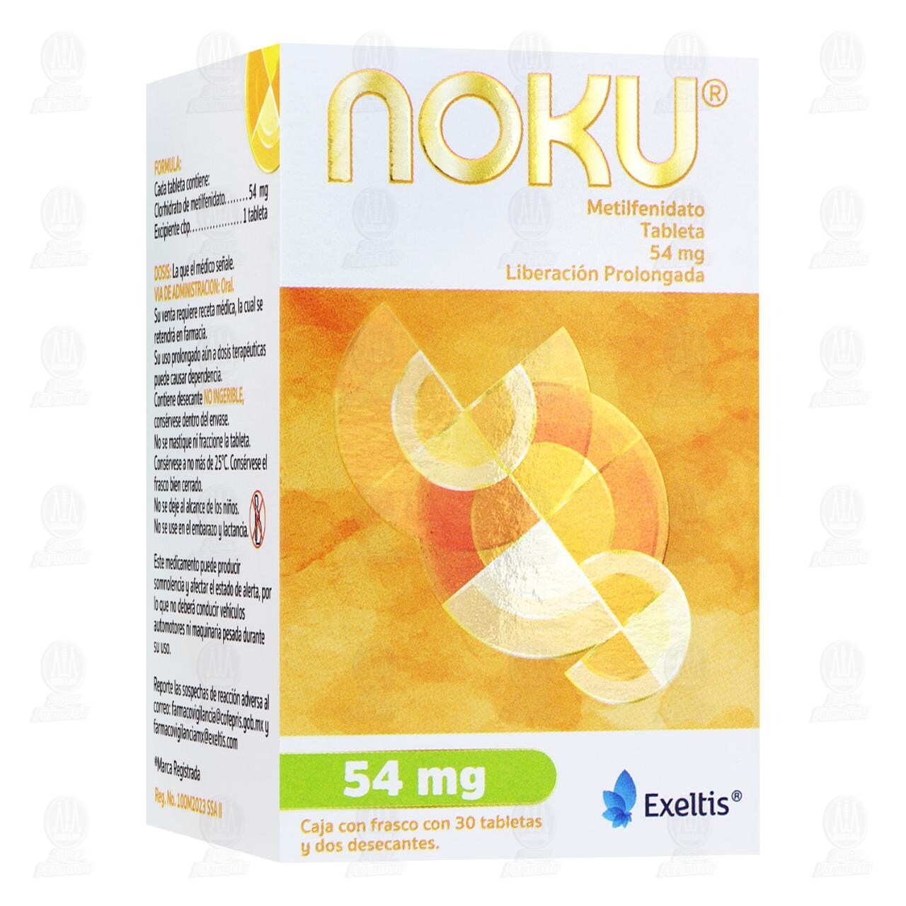 Noku 54 mg, 30 Tabletas. image number 0