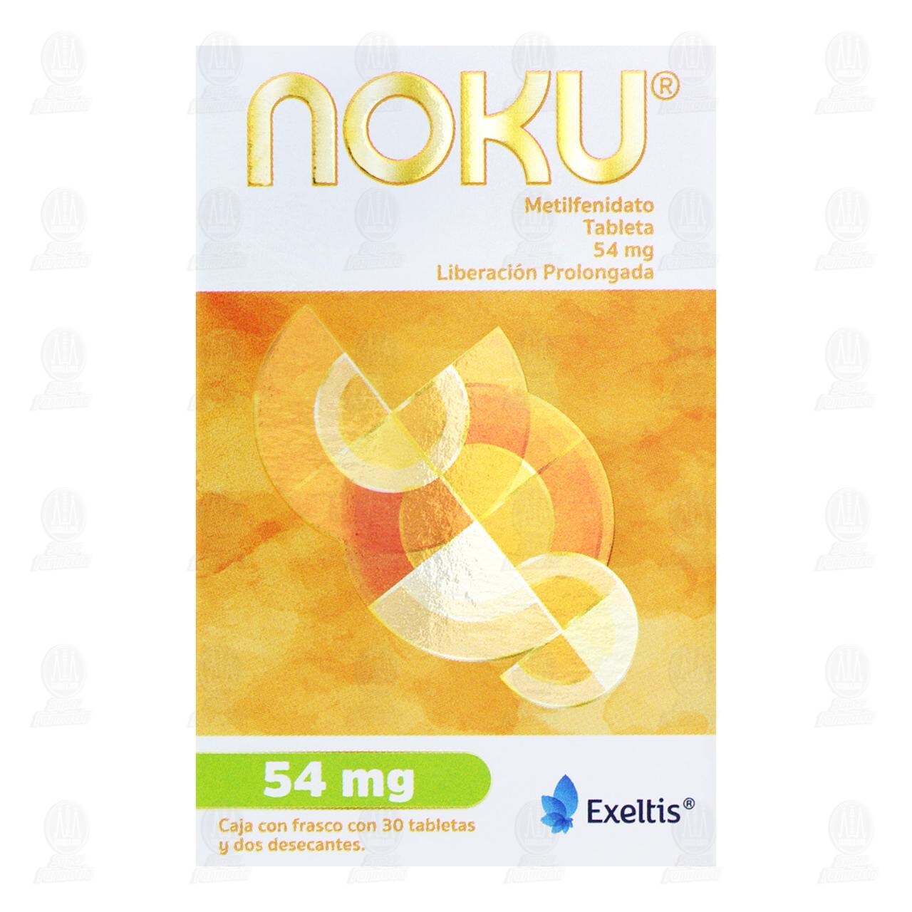 Noku 54 mg, 30 Tabletas. image number 1