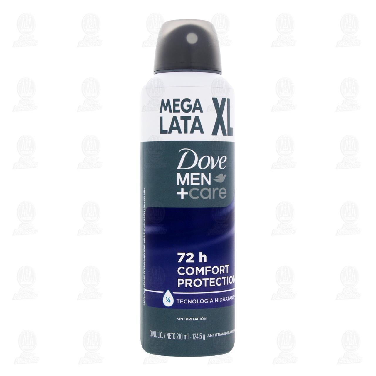 Antitranspirante Dove Men +Care Comfort Protection XL en Aerosol, 210 ml.