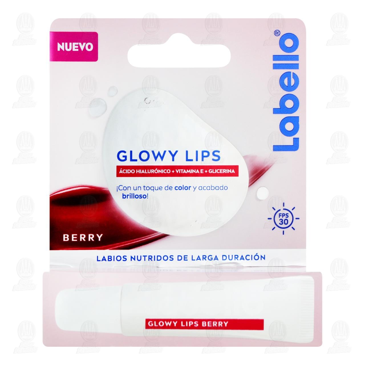 Glowy Lips Labello Berry FPS 30, 10 ml. image number 1