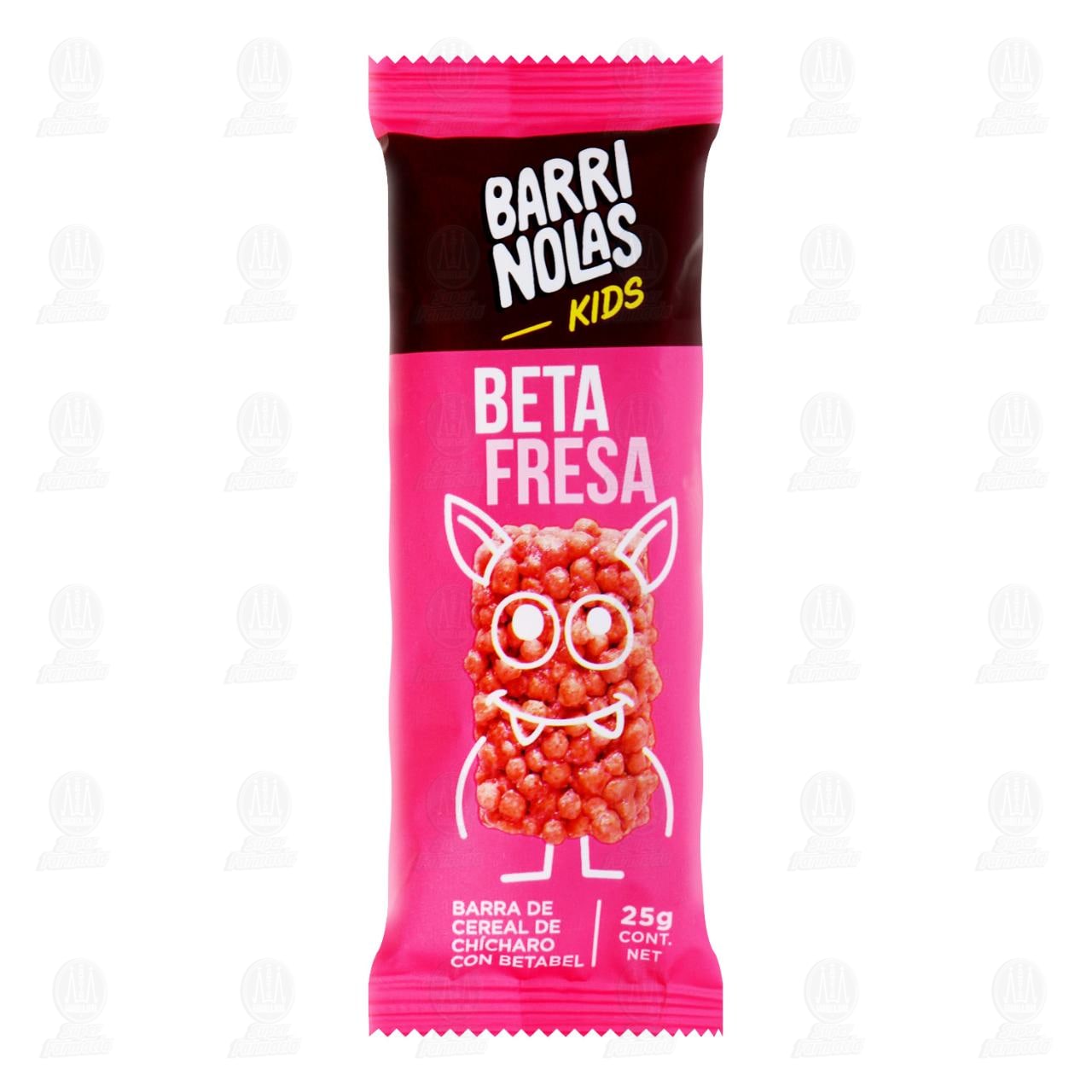 Barra Barri Nolas Kids Beta Fresa, 25 gr.