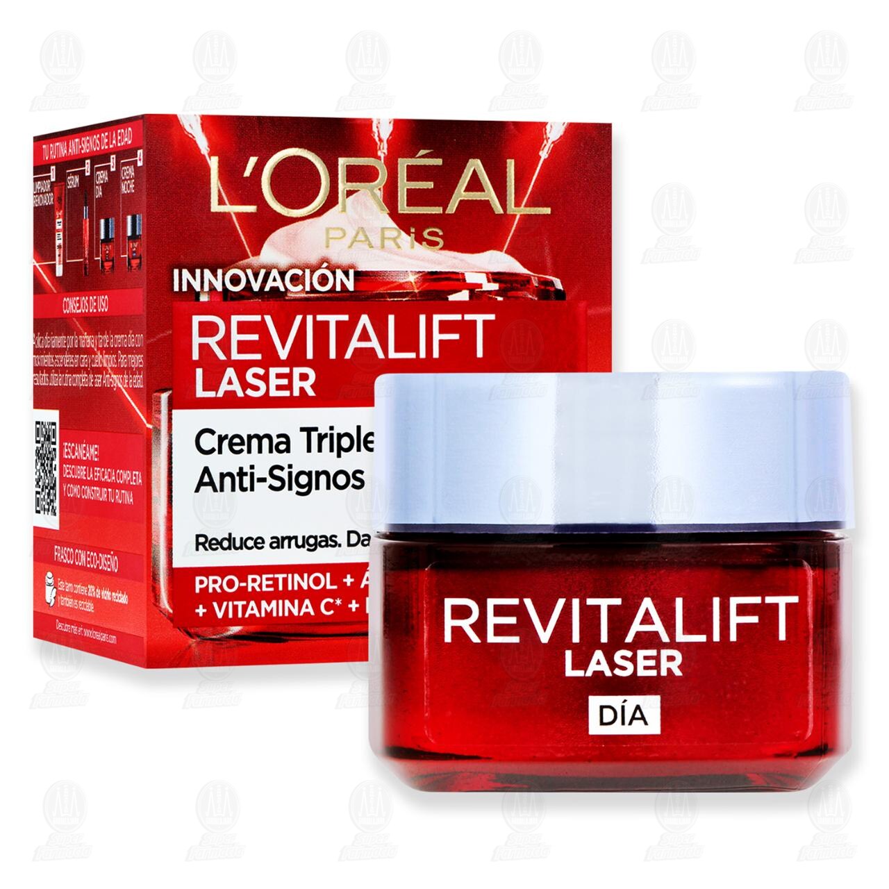 Crema L'Or&eacute;al Revitalift Laser D&iacute;a, 50 ml. image number 3